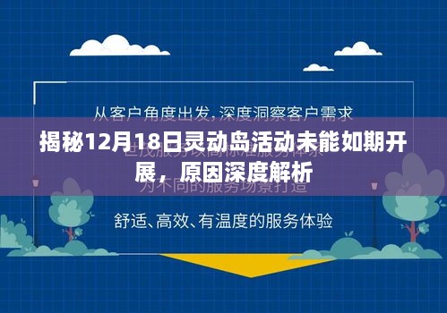 揭秘，为何灵动岛活动未能如期开展？深度探究原因