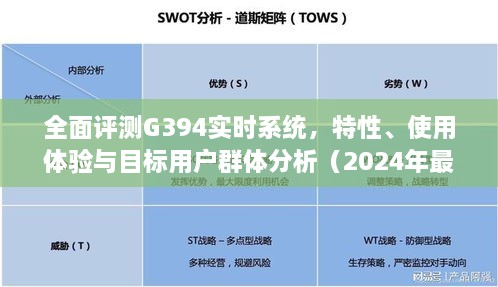 全面评测G394实时系统，特性、用户体验与目标用户群体深度剖析（2024最新版）