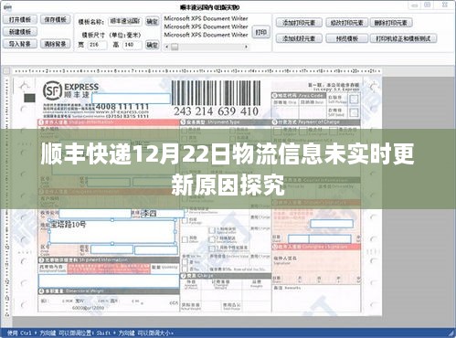 顺丰快递物流信息更新延迟原因探究，12月22日情况分析