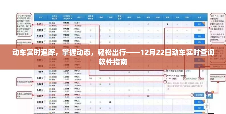 动车实时追踪软件指南，轻松掌握动态，便捷出行