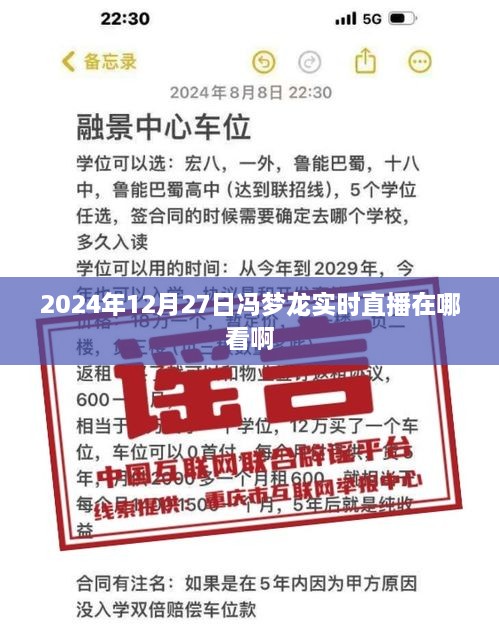 冯梦龙直播观看指南，2024年12月27日实时直播平台推荐