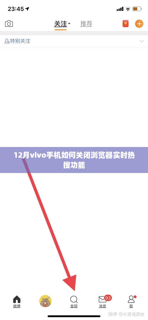 vivo手机浏览器实时热搜功能关闭指南（12月版）