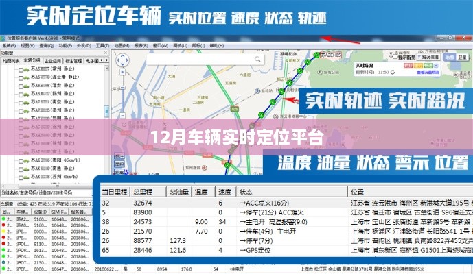 车辆实时定位平台，12月追踪服务