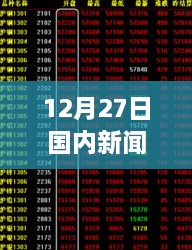 国内新闻实时图片速递，聚焦十二月二十七日要闻