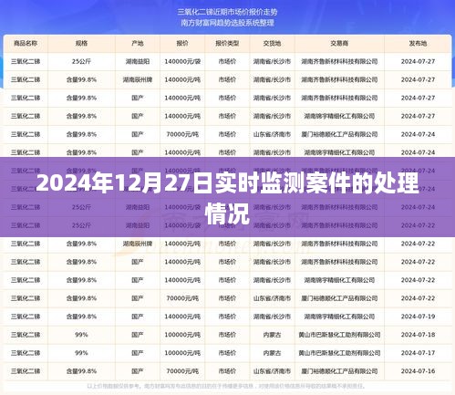 2024年12月27日案件处理实时更新汇报