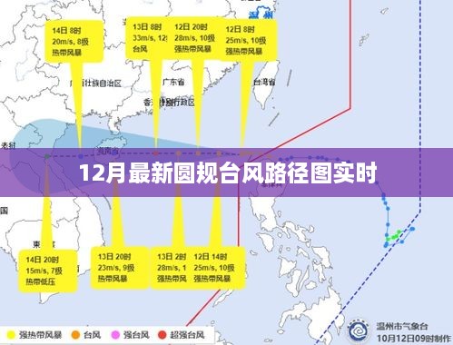 圆规台风最新实时路径图（12月更新）