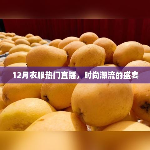 时尚潮流盛宴，12月热门直播不容错过