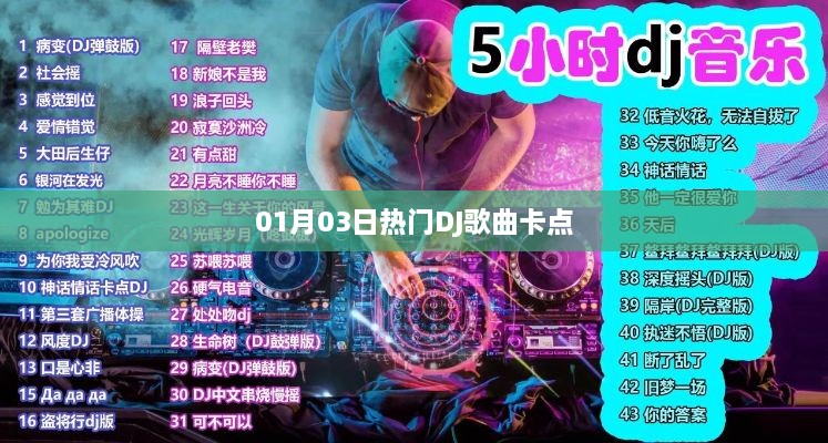 热门DJ歌曲卡点大放送，最新流行舞曲一网打尽！