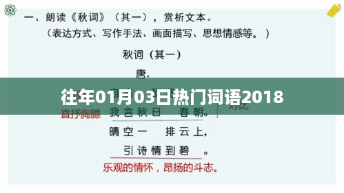 新年伊始热门词汇盘点，回顾往年元旦后的流行趋势