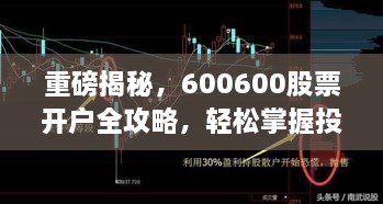 重磅揭秘，600600股票开户全攻略，轻松掌握投资先机！