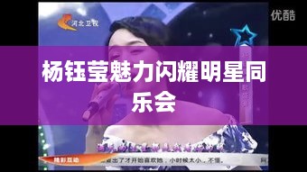 杨钰莹魅力闪耀明星同乐会