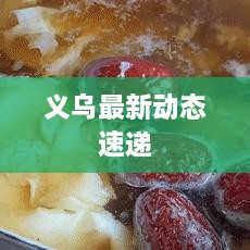 义乌最新动态速递