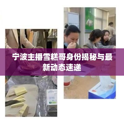 宁波主播雪糕哥身份揭秘与最新动态速递