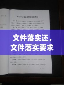 文件落实还，文件落实要求 