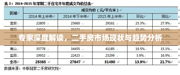 专家深度解读，二手房市场现状与趋势分析